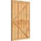 Ekena Millwork Framed Board-n-Batten Shutters w/Z-Bar, Rough Sawn Western Red Cedar, 32 1/4W x 48H, PR RBF06Z32X048RWR - alternate 4